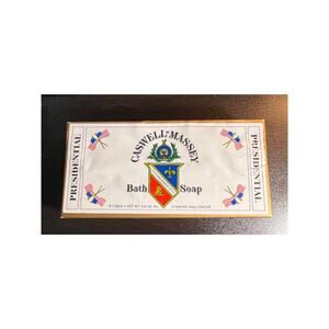 Caswell-Massey Presidential Soap Set 3 Bars 5.8 oz No.6 Jockey Club Almond
